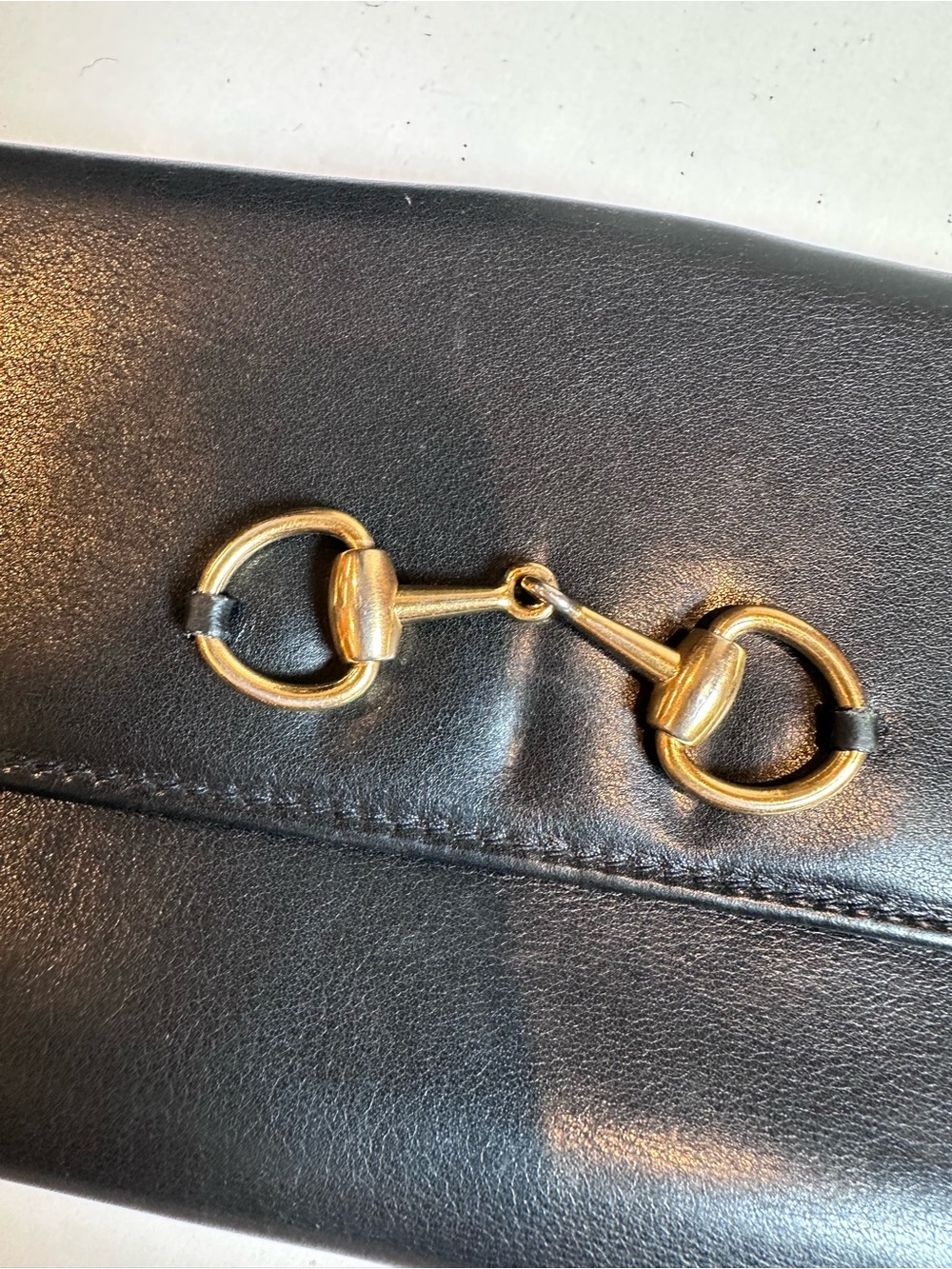 GUCCI Horsebit Gold Hardware
Leather Long Wallet - Picture 3 of 7
